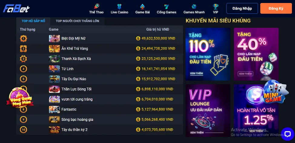 Hoàn trả hàng tuần game bắn cá Keobong88